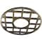 Ekena Millwork O'Neal Architectural Grade PVC Pierced Ceiling Medallion, Antiqued Pale Gold, 22"OD x 8"ID x 3/4"P CMPP22ONAPG - alternate 4